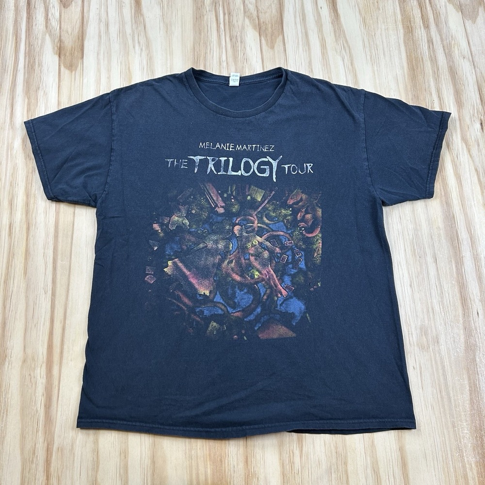 Melanie Martinez Trilogy Tour Mens L Black Double Sided Short Sleeve T Shirt